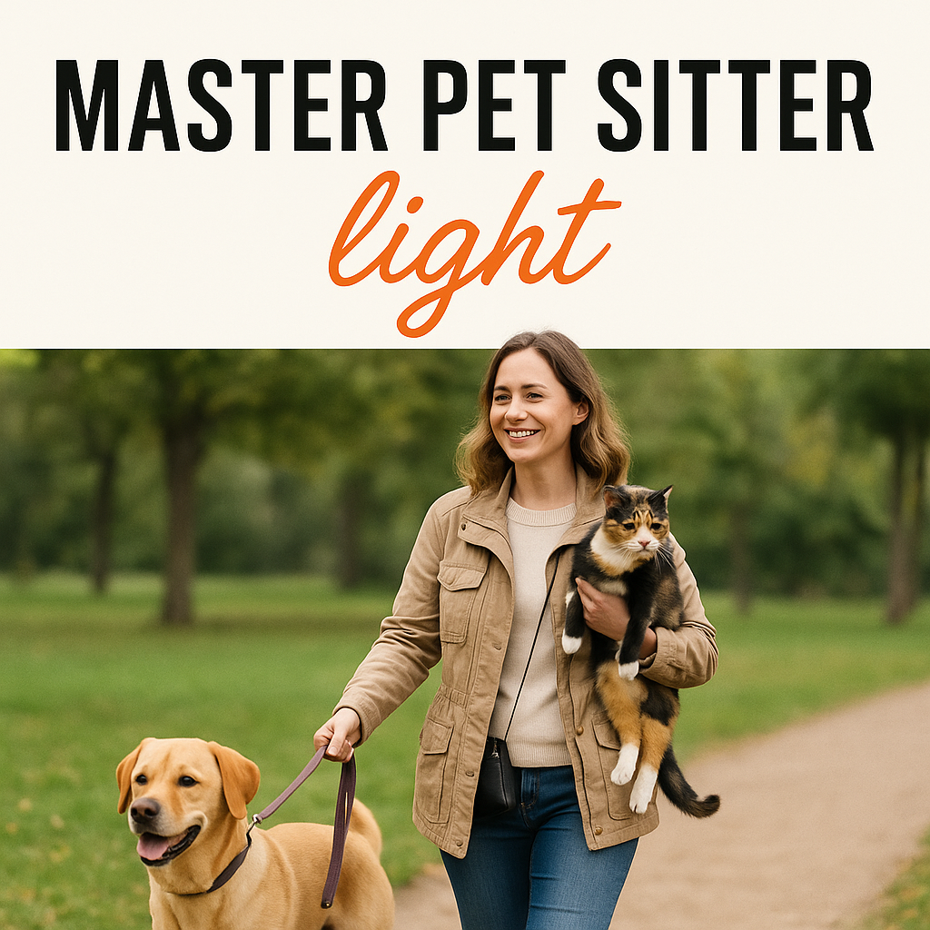 Master Pet sitter light, corso professionale per diventare pet sitter di successo, daniela larivei, di orme differenti