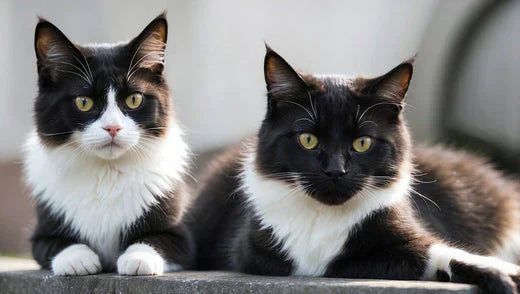 come inserire un nuovo gatto in casa, due gatti simil siamesi, orme differenti