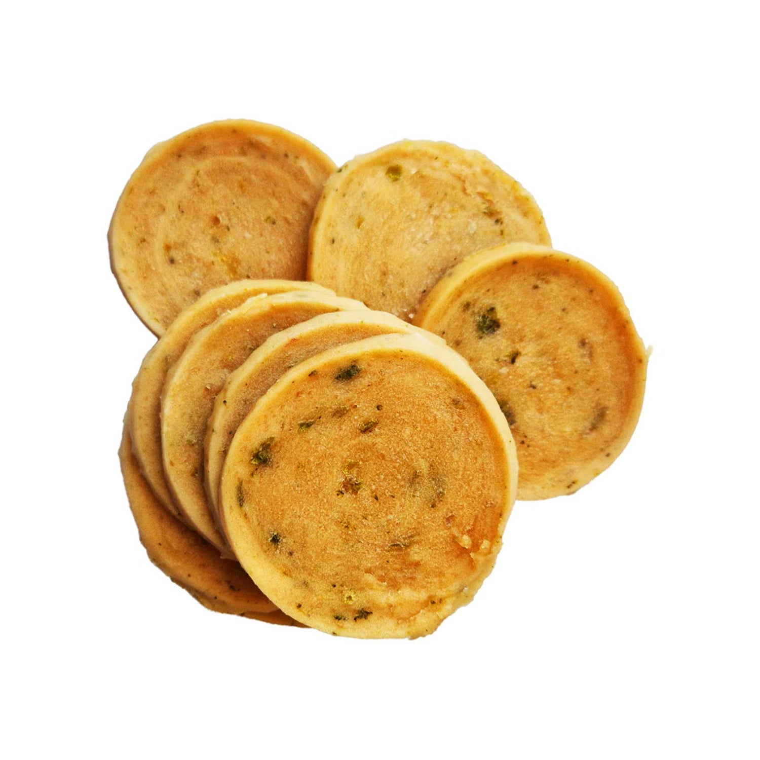 snack per cani, chips, orme differenti