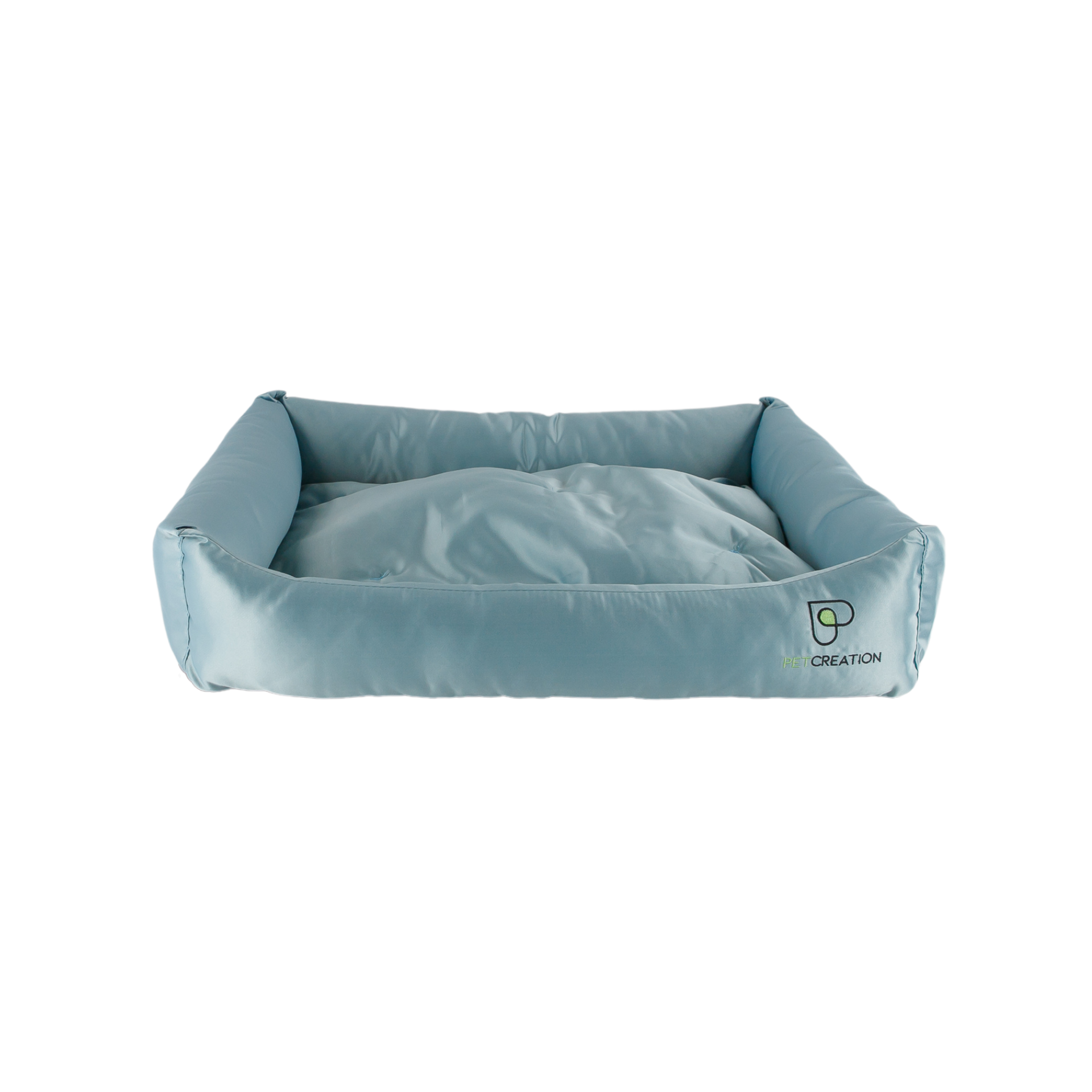 cuccia comfort pet couch azzurro, antibatterica, di pet creation by orme differenti
