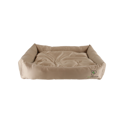 cuccia comfort pet couch beige, antibatterica, di pet creation by orme differenti