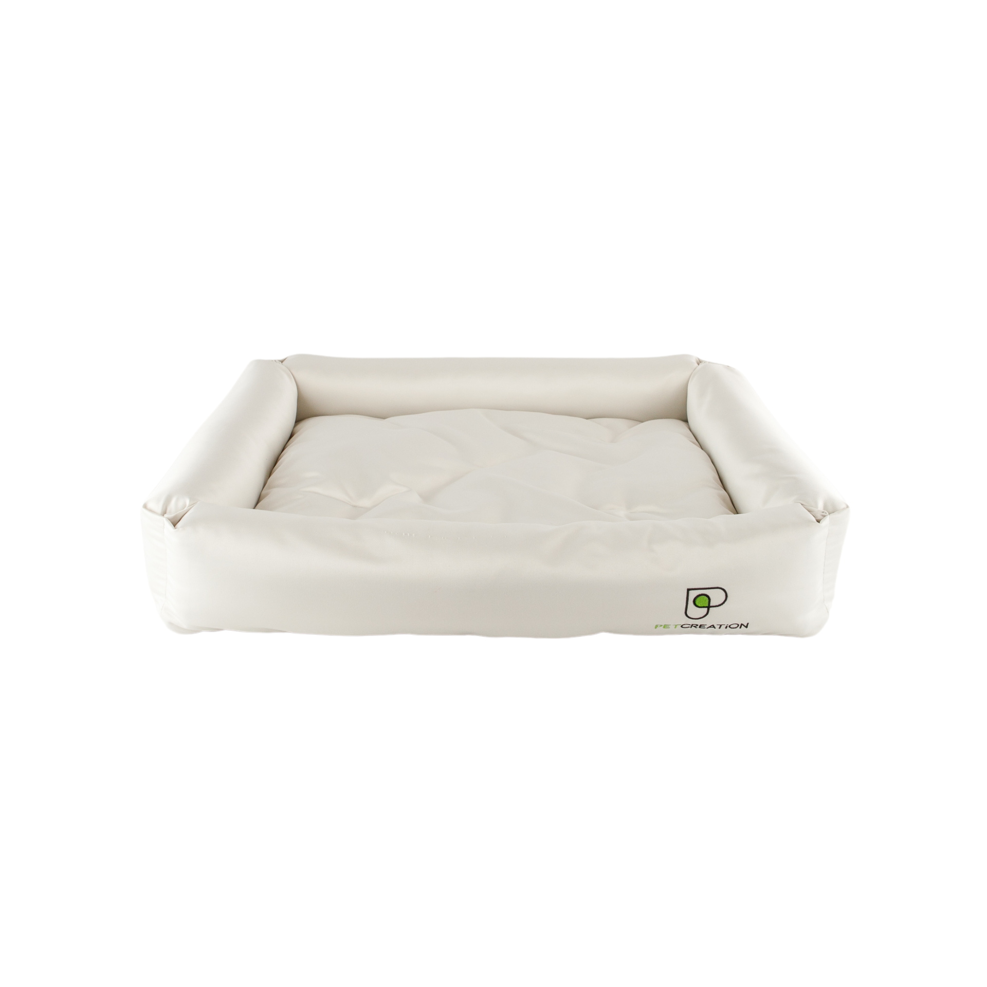 cuccia comfort pet couch bianco, antibatterica, di pet creation by orme differenti