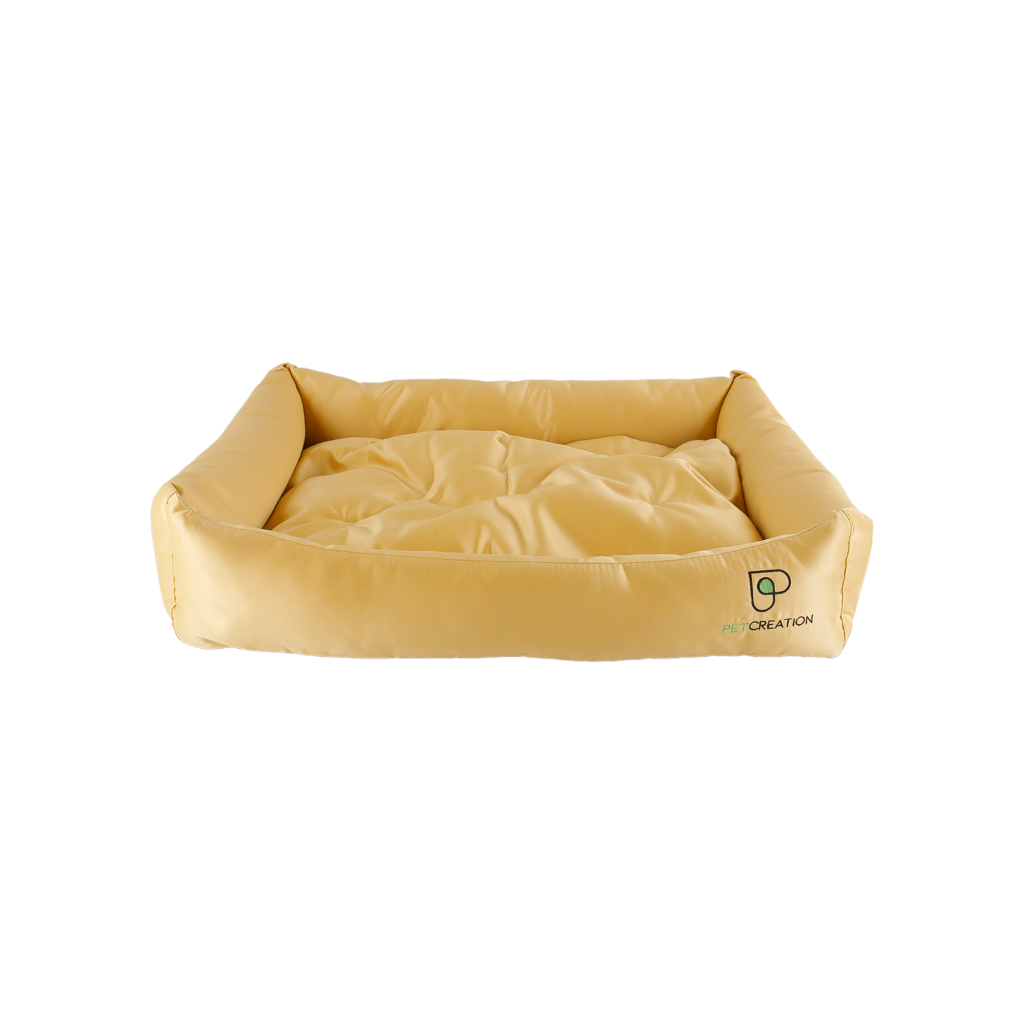 cuccia comfort pet couch giallo, antibatterica, di pet creation by orme differenti
