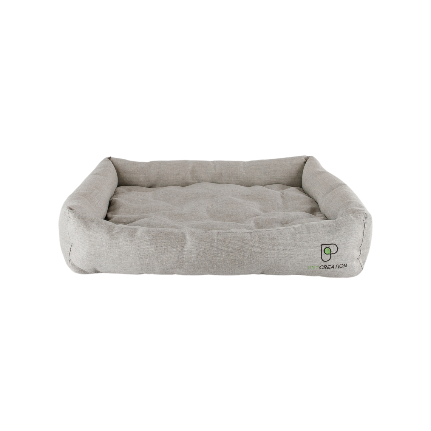 cuccia comfort pet couch grigio, antibatterica, di pet creation by orme differenti