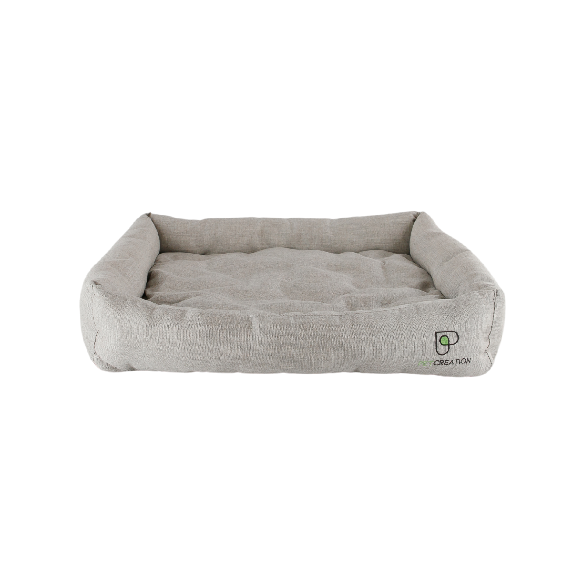 cuccia comfort pet couch grigio, antibatterica, di pet creation by orme differenti