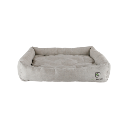 cuccia comfort pet couch grigio, antibatterica, di pet creation by orme differenti