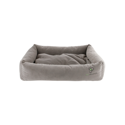 cuccia comfort pet couch grigio, antibatterica, di pet creation by orme differenti