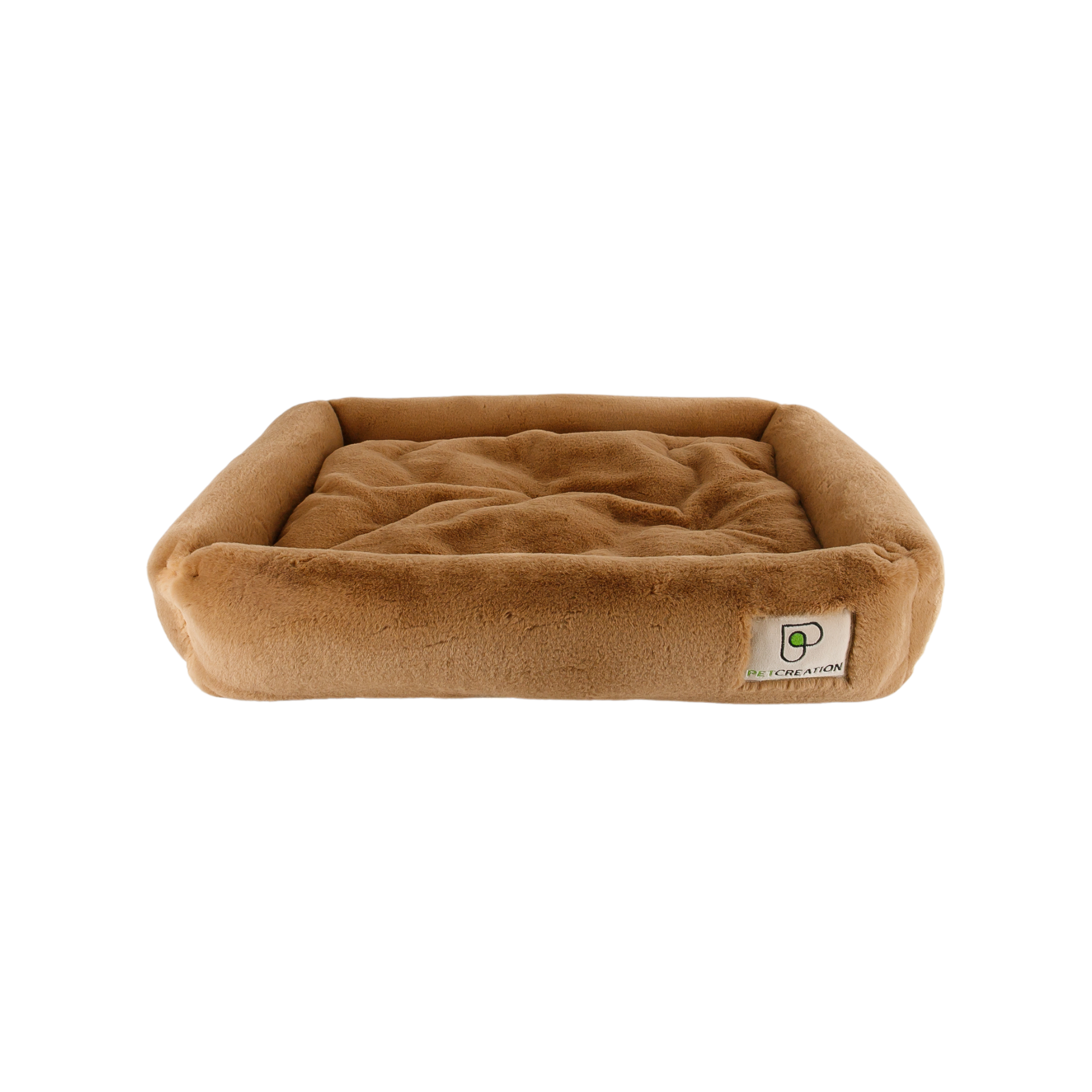 cuccia comfort pet couch marrone, antibatterica, di pet creation by orme differenti