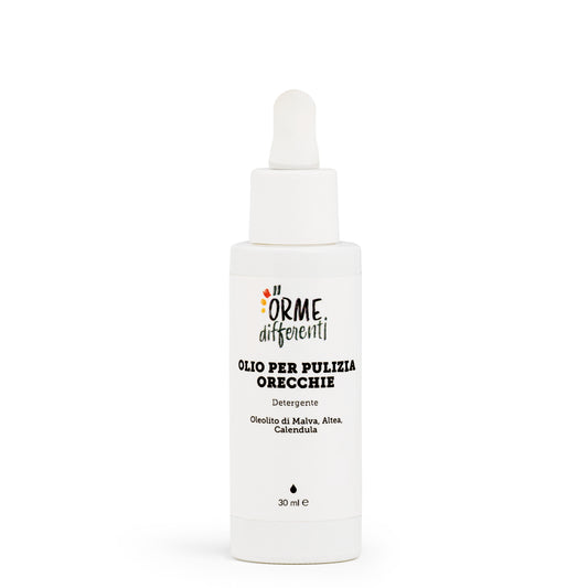 Olio pulizia orecchie cane e gatto, di Orme Differenti, per una pulizia delicata, igienizzante e quotidiana, made in Italy