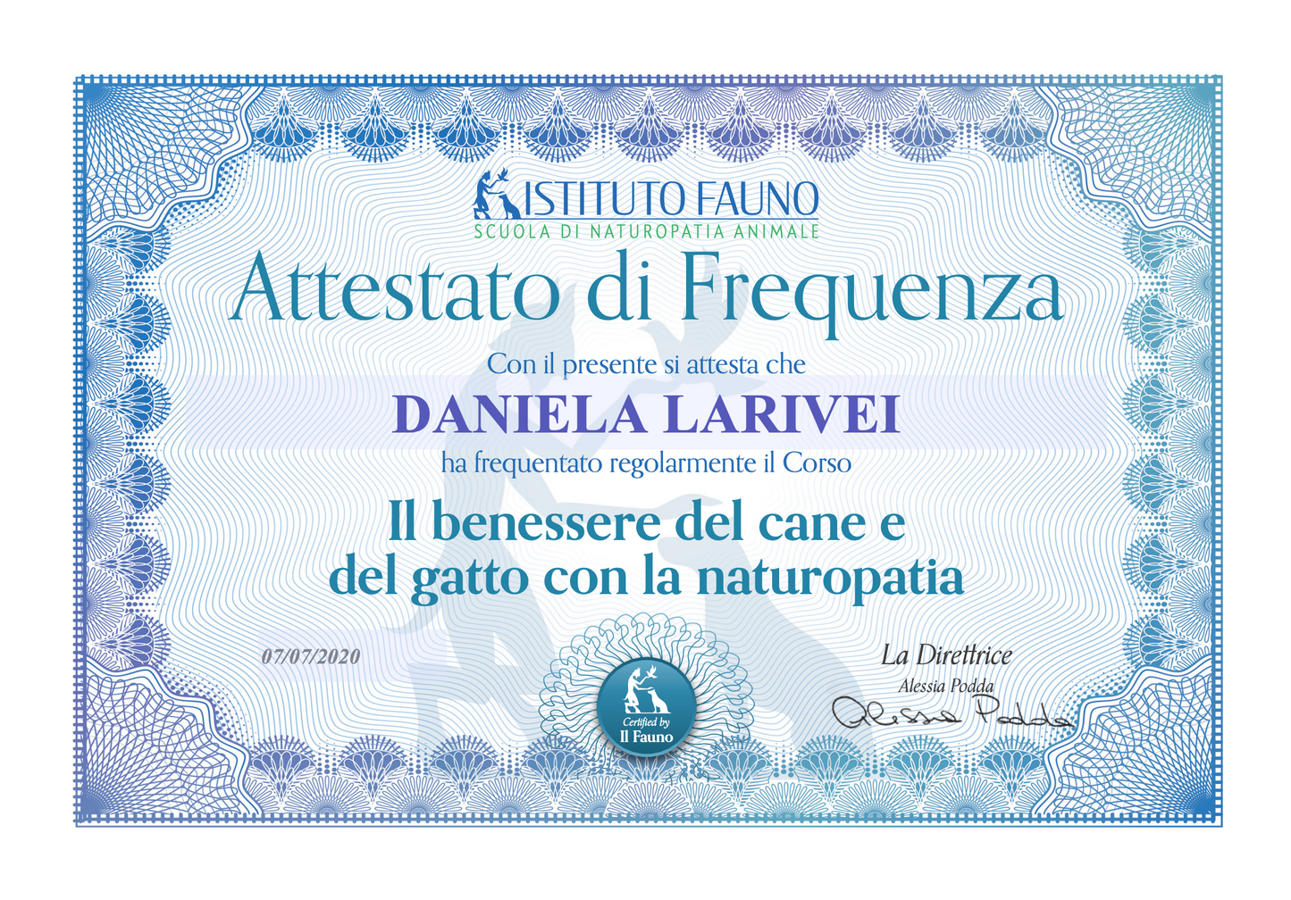 Corso Master Pet Sitter