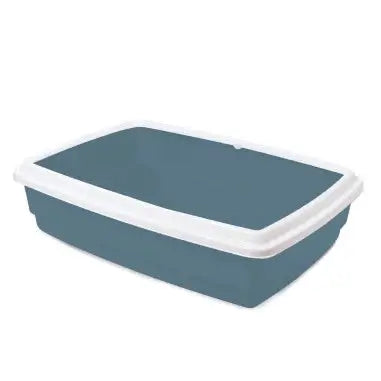 Bacinella in plastica e igienica per gatti Rim di Record distribuita da Orme Differenti è pratica e funzionale, con bordo rimovibile