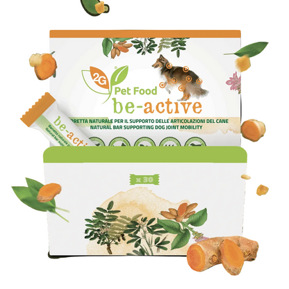 Be Natural Be Active, barretta per cani, per muscoli e articolazioni, di Gianni Guidolin distribuito da Orme Differenti