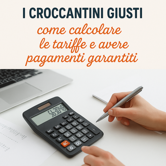 Cover corso I croccantini giusti, come calcolare le tariffe di pet sitting, di Orme Differenti