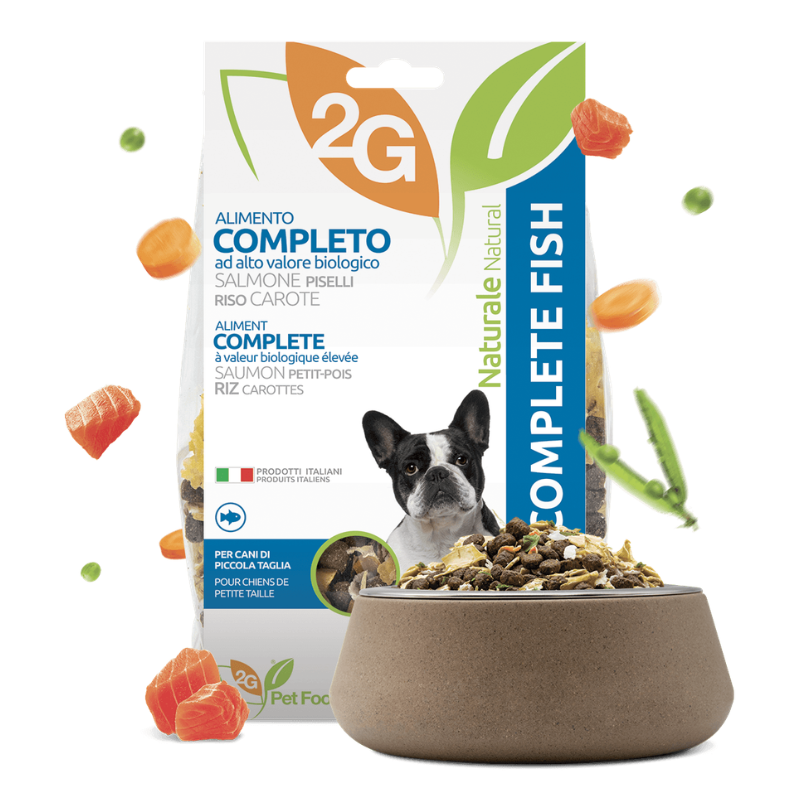 Diet complete fish 2G, mangime completo per cani di tutte le taglie, con omega 3, confezione da 2 kg, di Gianni Guidolin by Orme Differenti