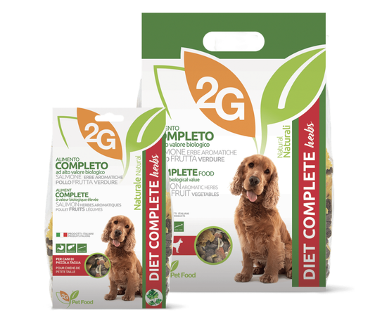 Diet complete herbs 2g, 2 kg, con erbe aromatiche come prezzemolo e rosmarino, bilanciato, di Gianni Guidolin by Orme Differenti