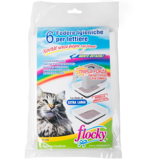 Fodere per lettiere ultraresistenti, igieniche, senza pieghe sul fondo, di Farm Company distribuite da Orme Differenti