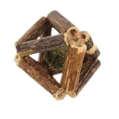 Gioco per gatti con catnip a forma di poligono, orme differenti