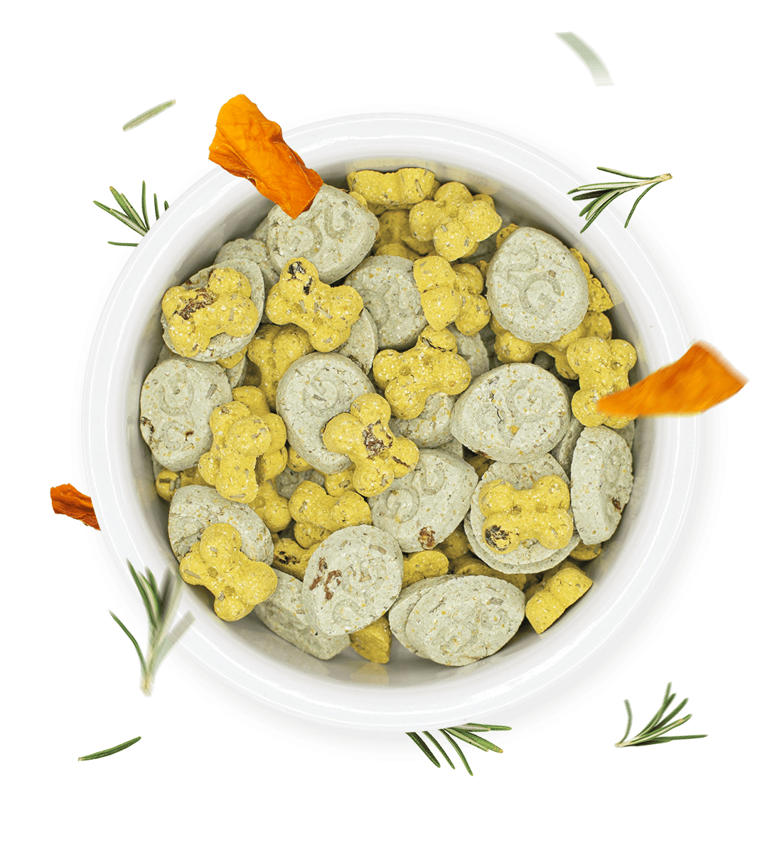 Gourmet Cookies Herbs con zucca e rosmarino, biscotti per cani senza conservanti e zuccheri, di Gianni Guidolin, by Orme Differenti