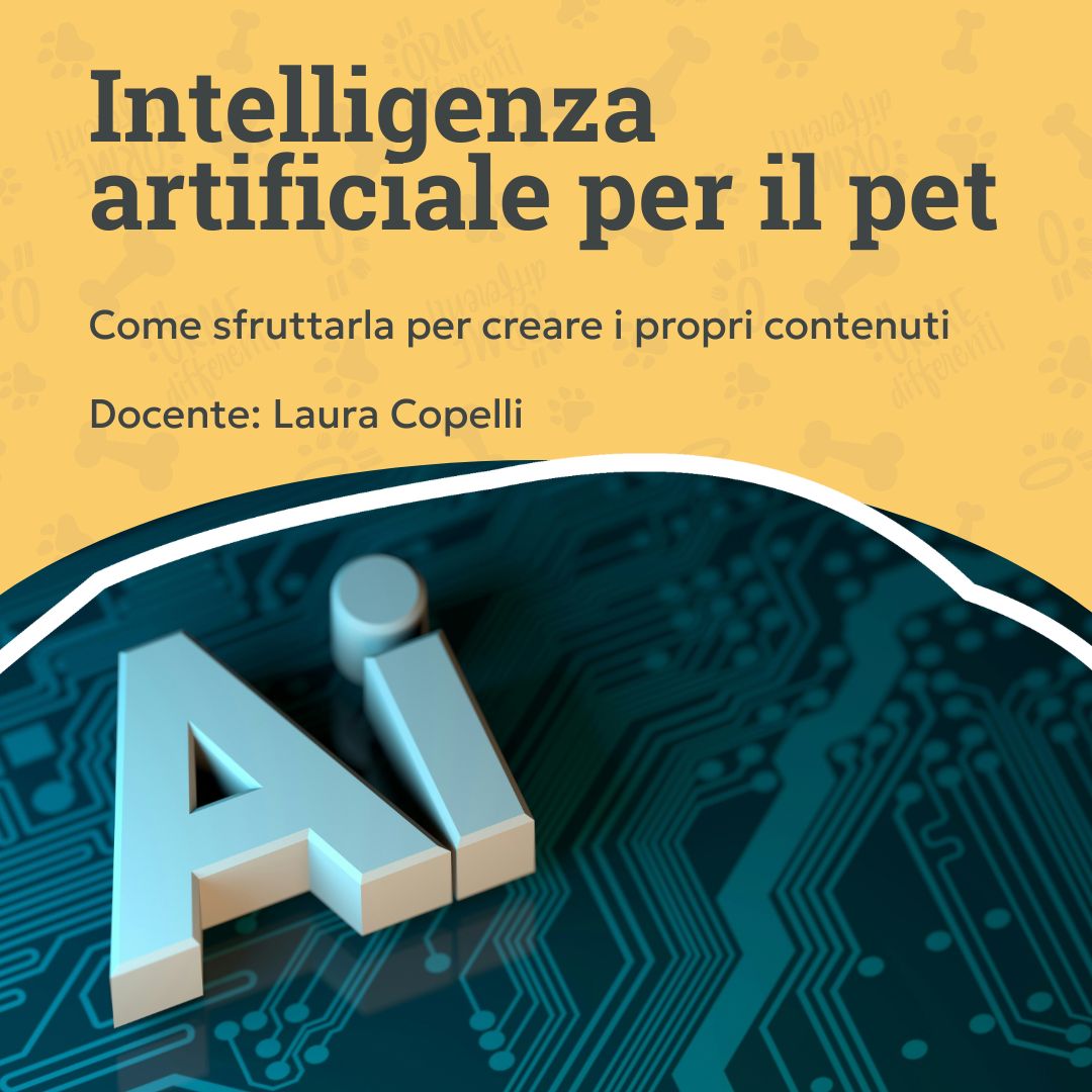 intelligenza artificiale per il pet, orme differenti