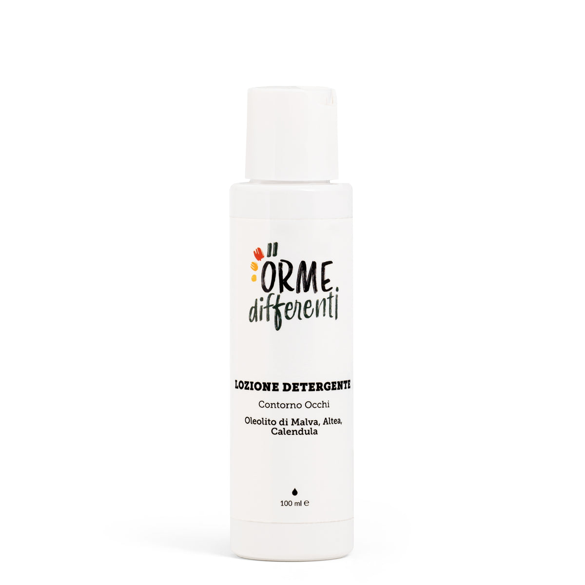 lozione detergente occhi cane e gatto, con ingredienti naturali, protettivo, idratante, lenitivo, made in Italy, di Orme Differenti