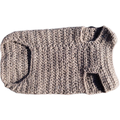 Maglioncino per cani di piccola taglia realizzato in modo artigianale a mano, 100% cashmere - Orme Differenti