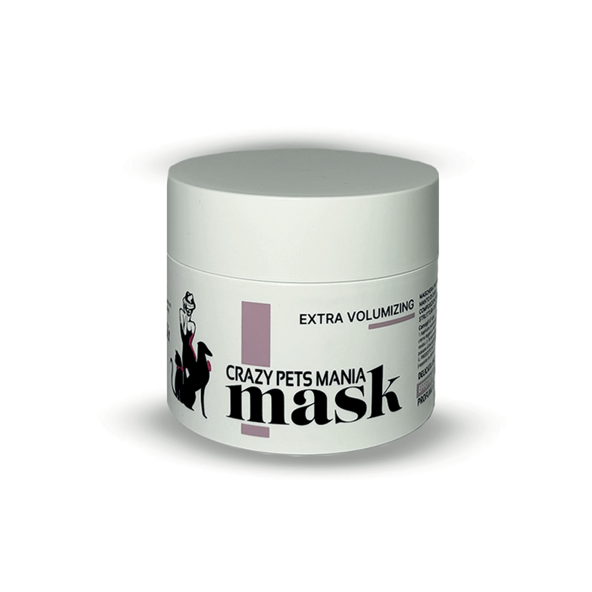 maschera extra volumizzante per cani, dona manto lucido e profumato, di crazy pets mania by orme differenti