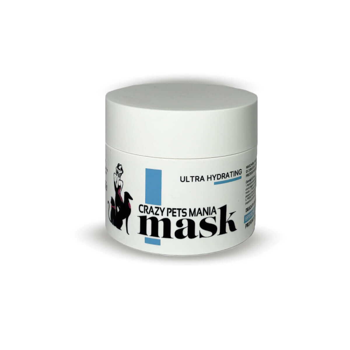 maschera ultra idratante per cani, di Crazy Pets Mania, distribuito da orme differenti