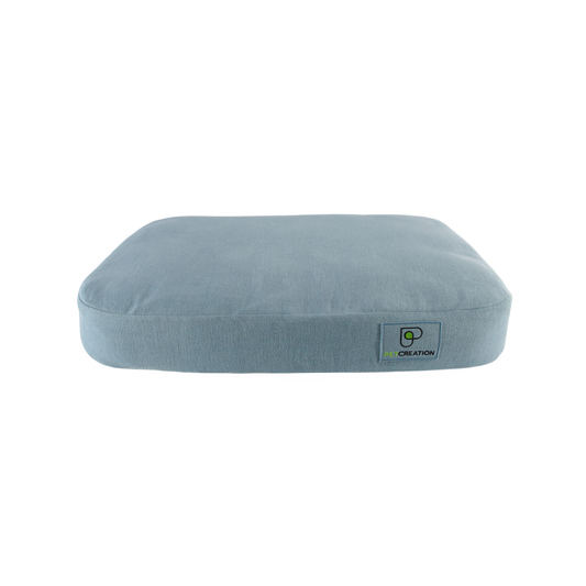Memory Foam Couch, lino, blu, morbida, di Pet Creation distribuita da Orme Differenti