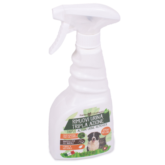 Rimuovi urina naturale, smacchia, neutralizza e previene, per cani e gatti, di Farm Company by Orme Differenti