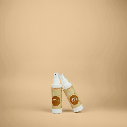 Spray rilassante e calmante per cani e gatti, due rmati da 125 ml, a base di lavanda e biancospino, di Aninature distribuito da Orme Differenti