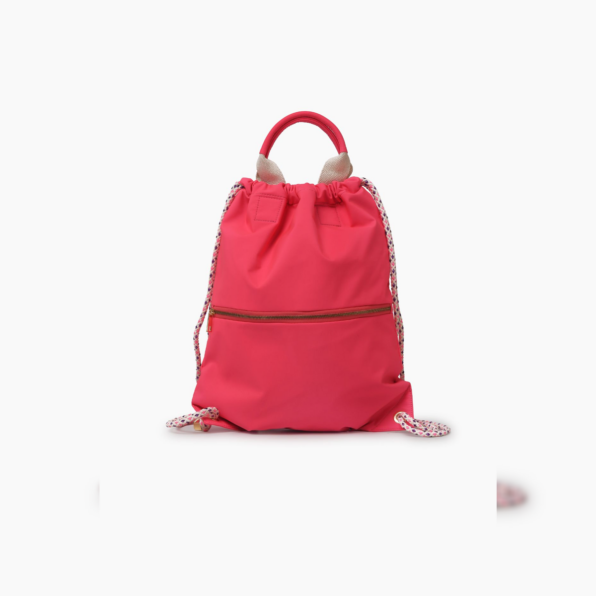 zaino per cani ergonomico e capiente, rosso, comodo, con manico, di One Dog by Orme Differenti